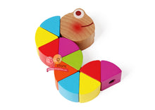 Load image into Gallery viewer, Wooden Worm Puzzle