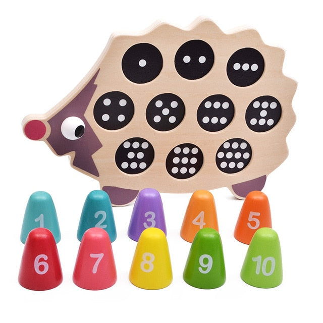Matching Numeral Wooden Toy