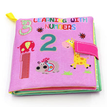 Load image into Gallery viewer, Baby Soft Cloth Book