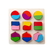 Load image into Gallery viewer, Wooden Math Toys Puzzle