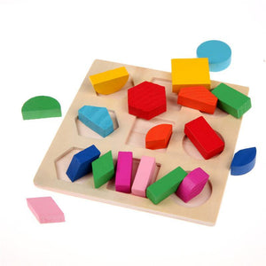 Wooden Math Toys Puzzle