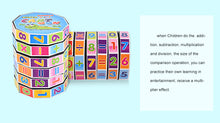 Load image into Gallery viewer, Wooden Math Toys Puzzle