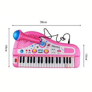 Electronic Piano With Microphone