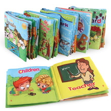 Load image into Gallery viewer, English  Animal Cloth Book