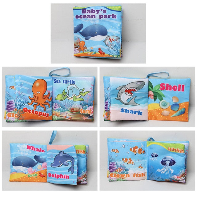 English  Animal Cloth Book