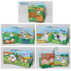 English  Animal Cloth Book