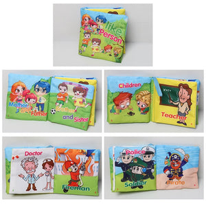 English  Animal Cloth Book