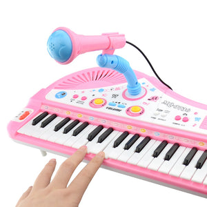 Electronic Piano With Microphone