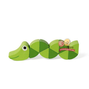 Wooden Worm Puzzle