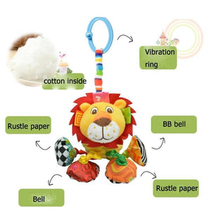 Hanging Animal Ring Bell For Infant
