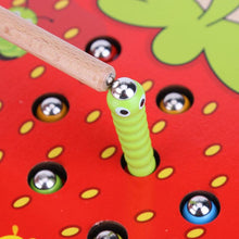 Load image into Gallery viewer, Magnetic Catch Worm Game Toy