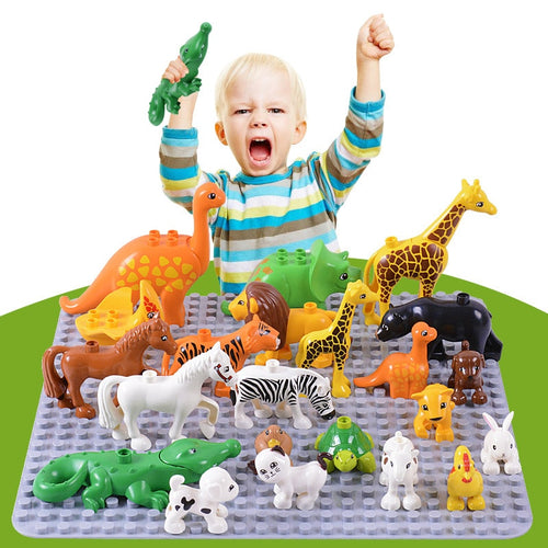 Model Animal Figure Blocks