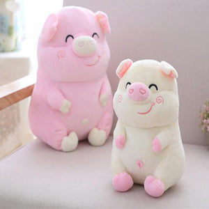 Sleeping Pig Stuffed Toy