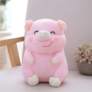 Sleeping Pig Stuffed Toy