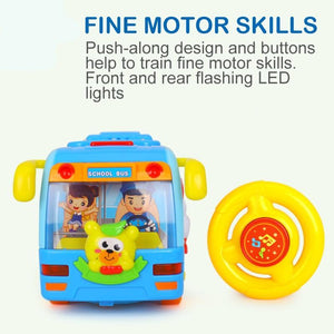 Music And Flashing Light Buss