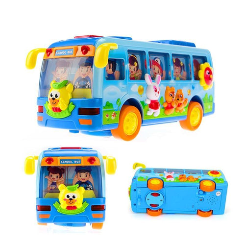 Music And Flashing Light Buss